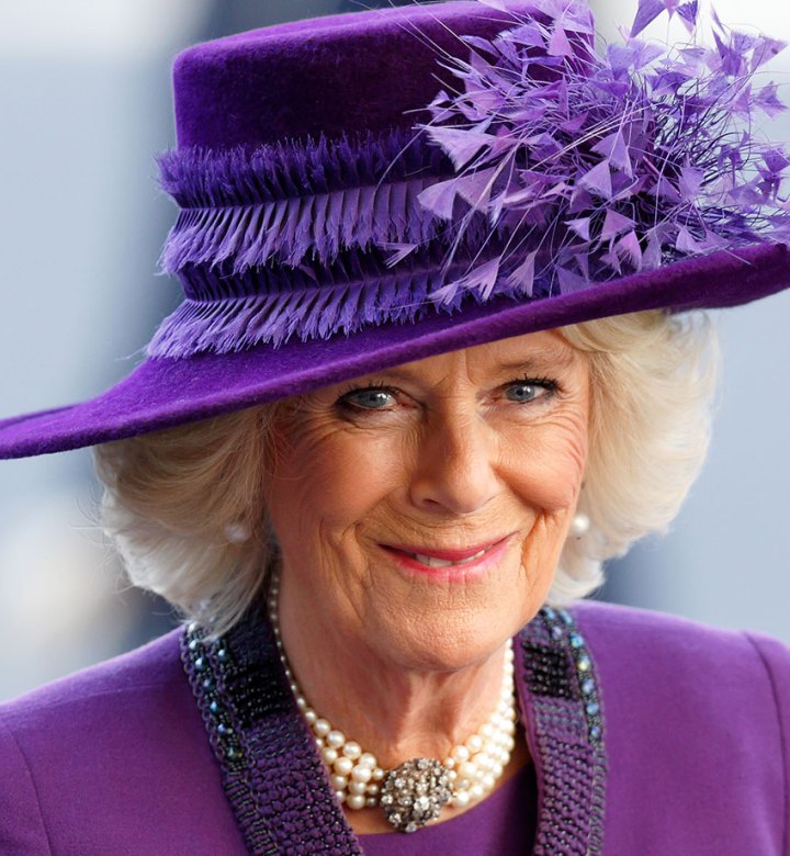 "Queen Camilla Shines in All White as She Co-Hosts Garden Party with King Charles"