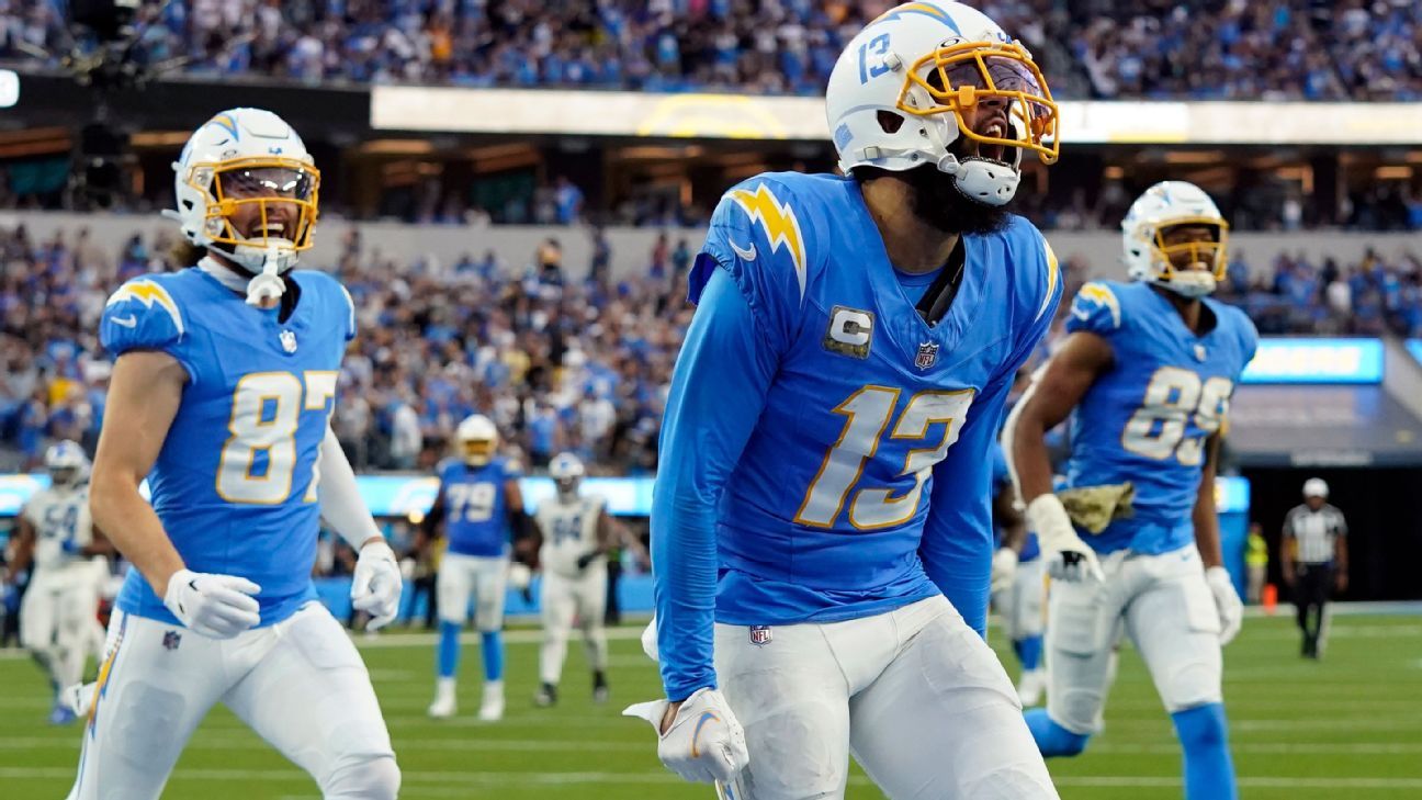 Chargers Trade Pro Bowl WR Keenan Allen to Bears for 4th-Round Pick