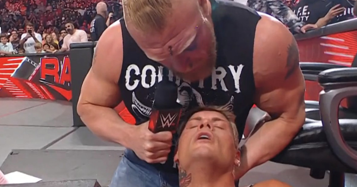 "The ongoing feud between Brock Lesnar and Cody Rhodes intensifies with rematch and tournament shakeup"