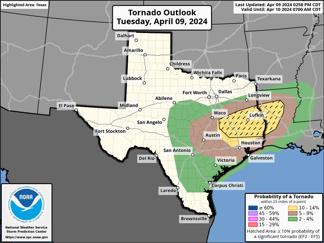 Featured image for "Texas Braces for Severe Storms and Tornadoes This Week"
