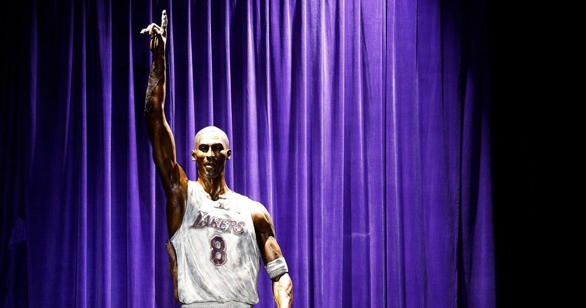 "Lakers to Fix Typos on Kobe Bryant Statue at Crypto.com Arena"