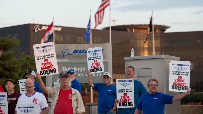 Featured image for Boeing Defense and Union Near Agreement to End Strike