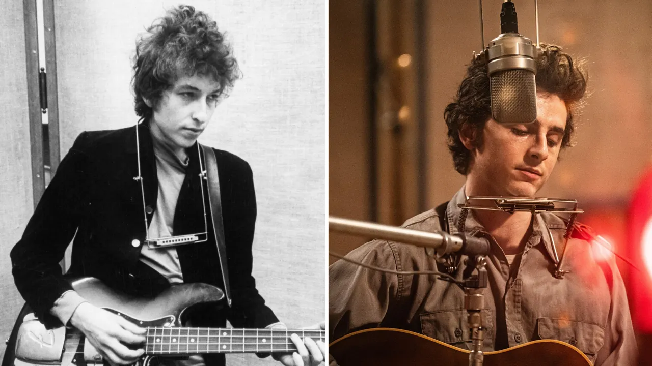 Featured image for Timothée Chalamet Wins Over Critics as Bob Dylan in 'A Complete Unknown'