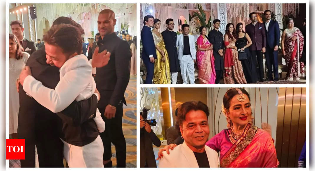 Featured image for Star-Studded Ira Khan-Nupur Shikhare Wedding Reception: Inside Photos with Aamir Khan, Rekha, and Shehnaaz Gill Go Viral