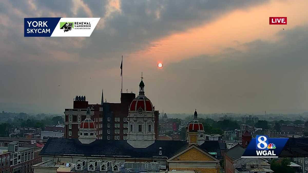 Persistent Smoke from Canadian Wildfires Affects Air Quality in South-Central Pennsylvania