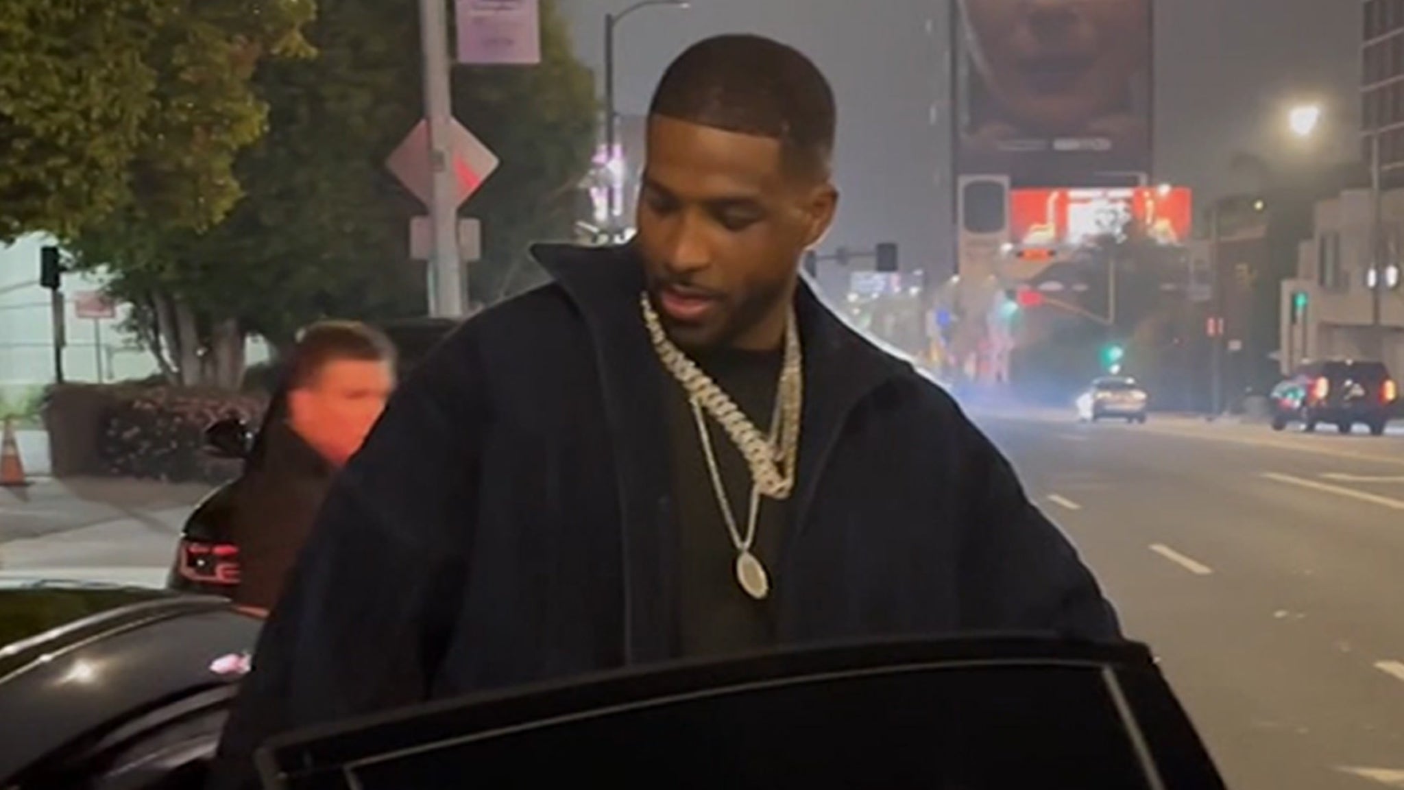 Featured image for Tristan Thompson and Corey Gamble Celebrate Lakers Win at Nightclub Amid Reconciliation Rumors.