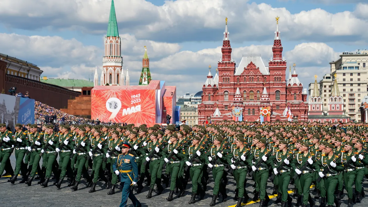 Featured image for Putin's Victory Day Parade Fails to Mask Russia's Isolation.