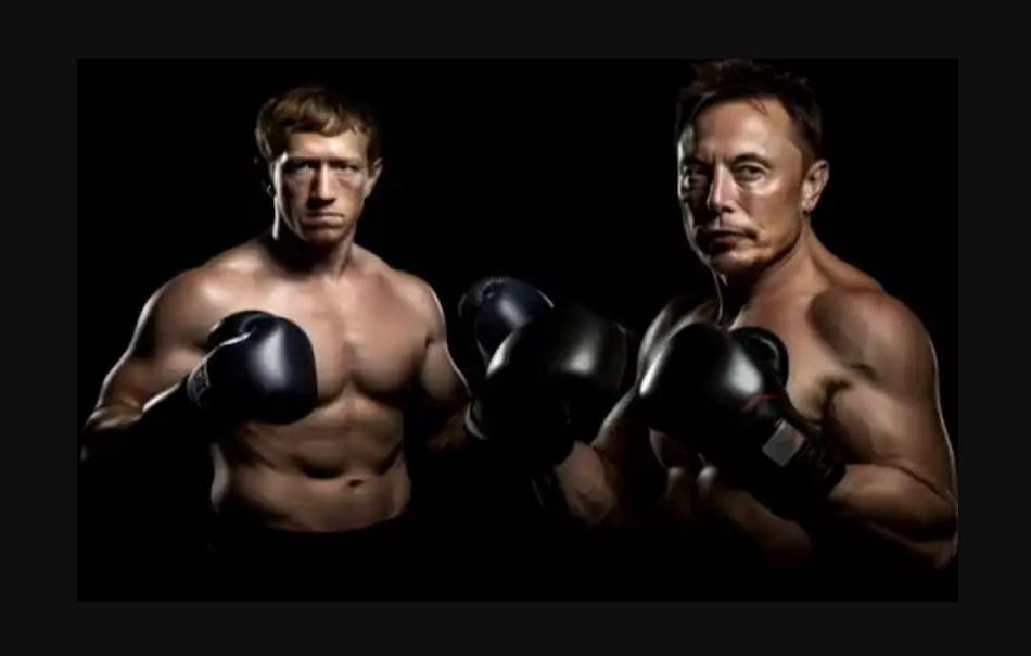 Featured image for Elon Musk and Mark Zuckerberg's Cage-Fight Saga: A Bizarre Showdown