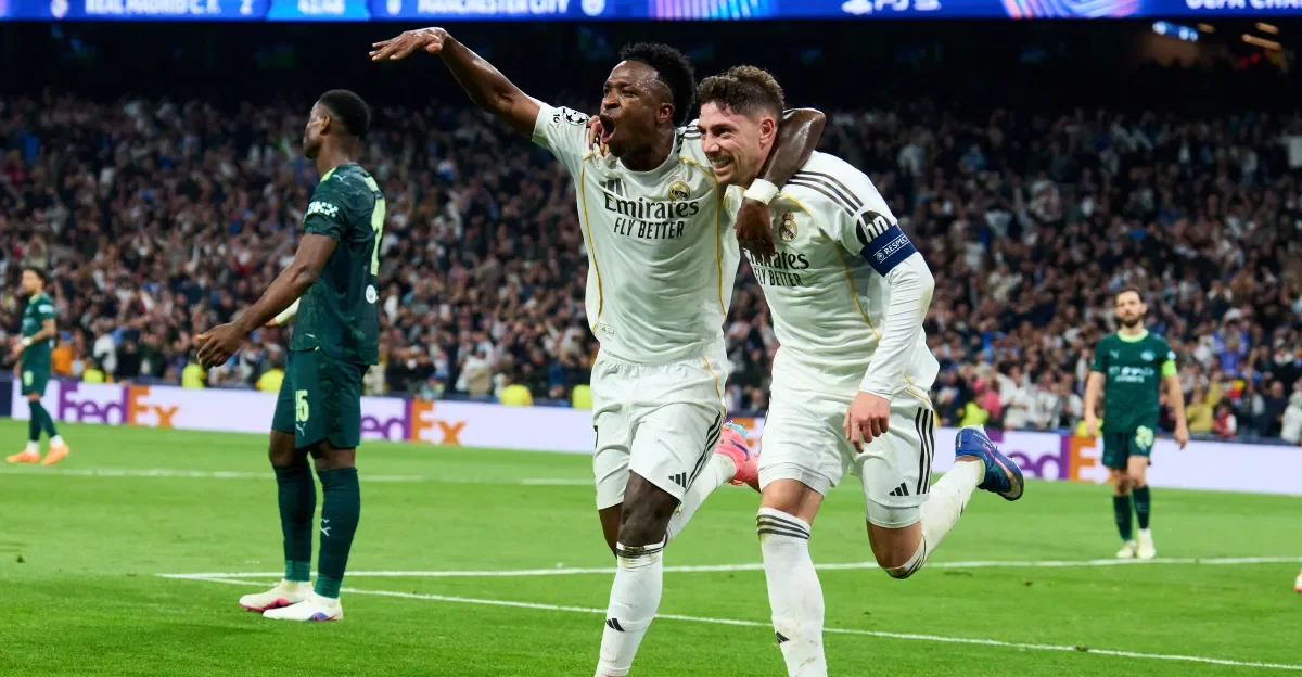 Valverde’s hat-trick fuels Real Madrid’s masterclass against City