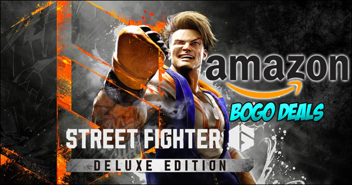 Featured image for "Amazon Offers BOGO Free Deals on Street Fighter 6 Deluxe Edition and Over 500 Games"