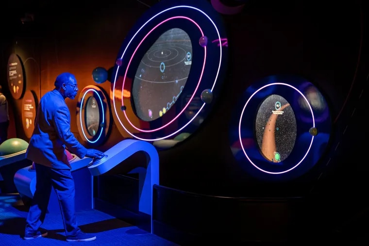 Featured image for "Franklin Institute Launches $8.5 Million 'Wondrous Space' Exhibit, Inspiring Young Astronauts"