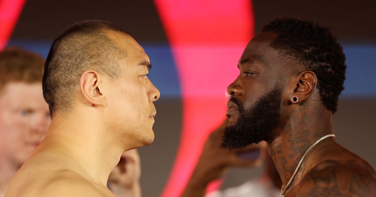 Featured image for Wilder vs. Zhang: Live Updates and Weigh-In Highlights