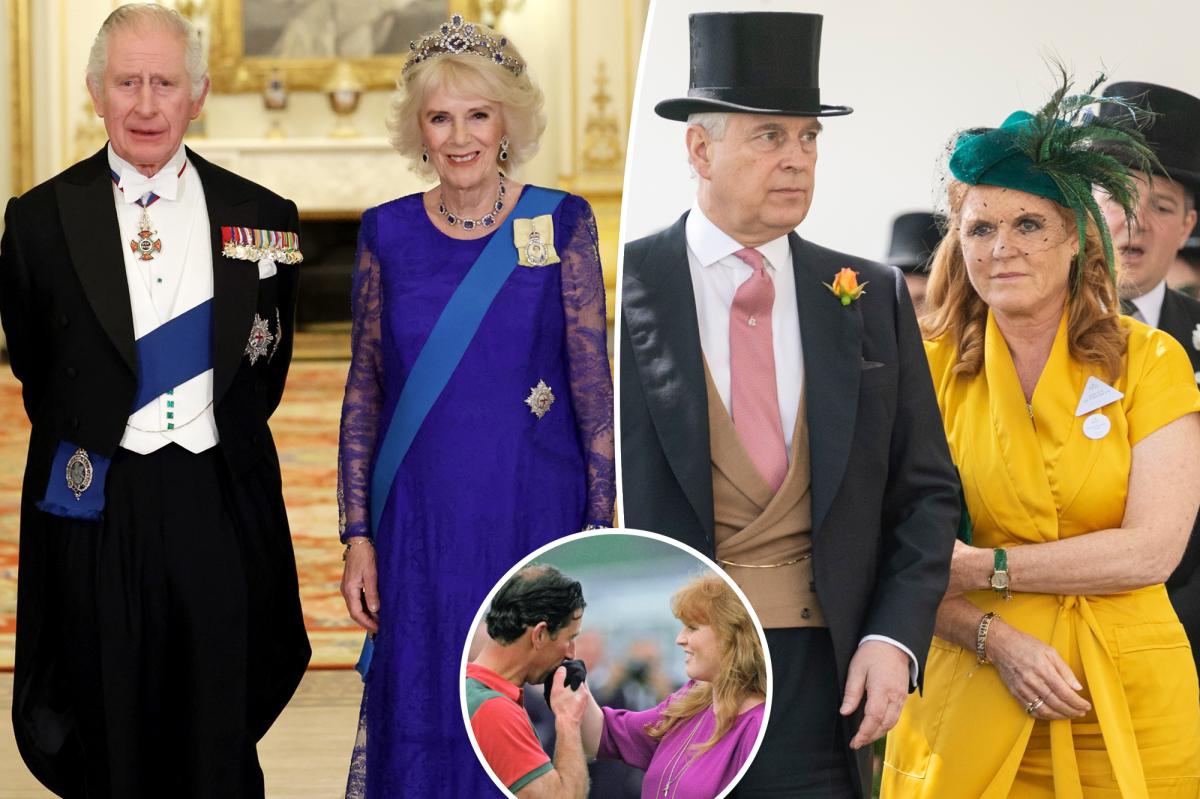 Sarah Ferguson excluded from King Charles' coronation guest list.