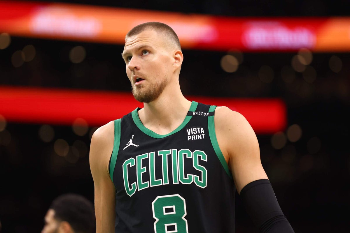Featured image for Kristaps Porziņģis Shines in Celtics Season Debut Against Clippers
