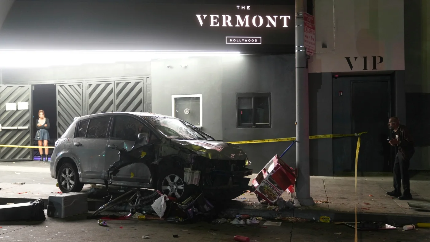Driver Injures 30 at L.A. Nightclub, is Shot by Bystanders