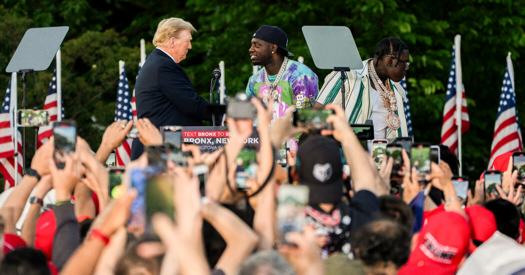 Trump Embraces Outlaw Persona Amid Bronx Rally and Trial