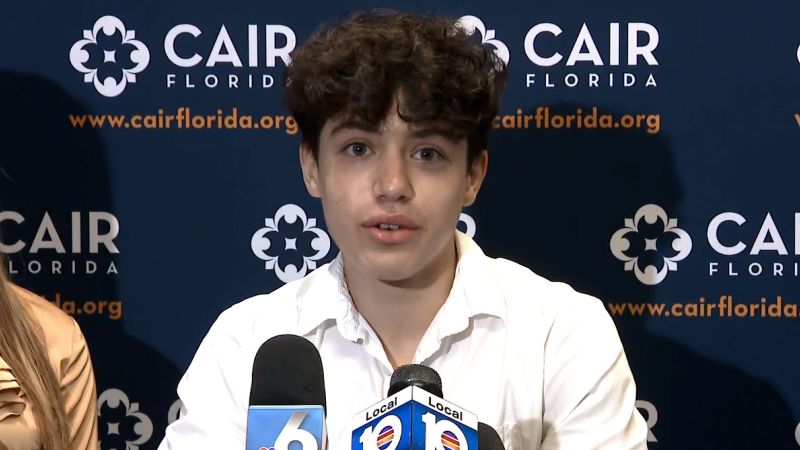 Expulsion of Palestinian Student Sparks Free Speech Debate in Florida School