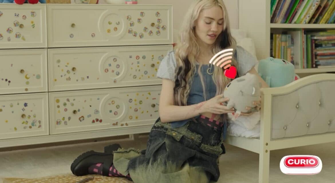 Featured image for "Grimes' AI toy Grok engages children with its unique voice"