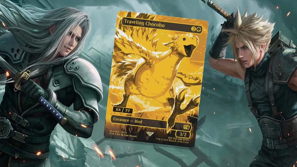 Featured image for Golden Chocobo Final Fantasy Card Sells for $50,000