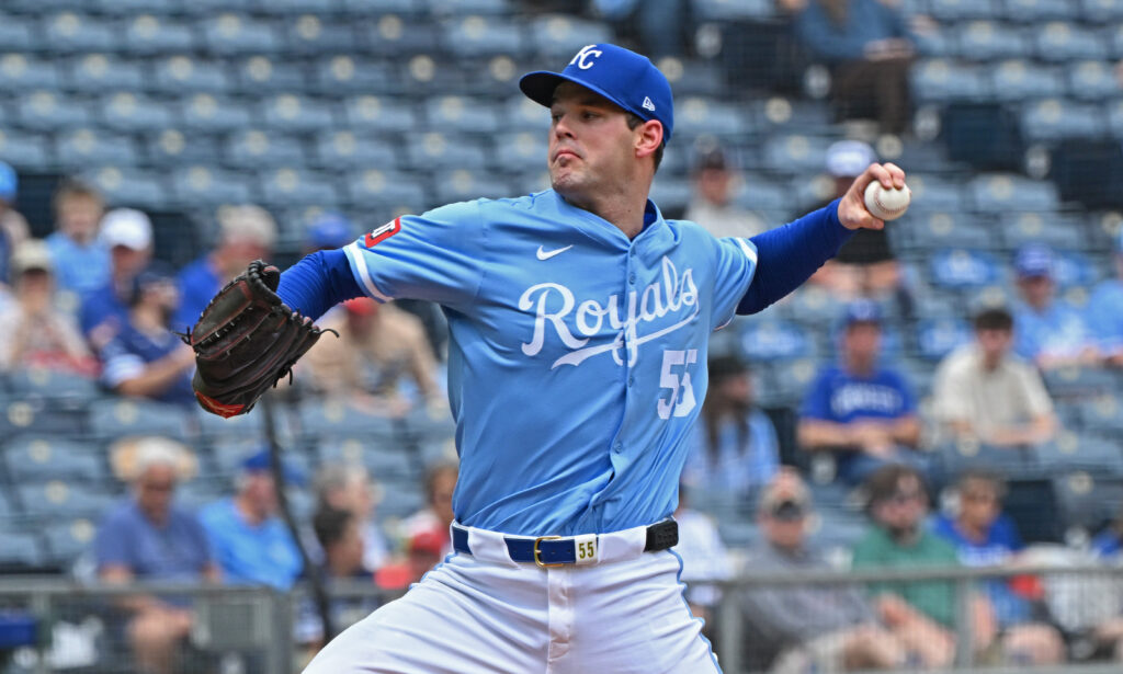 Featured image for Royals' Cole Ragans sidelined with rotator cuff injury