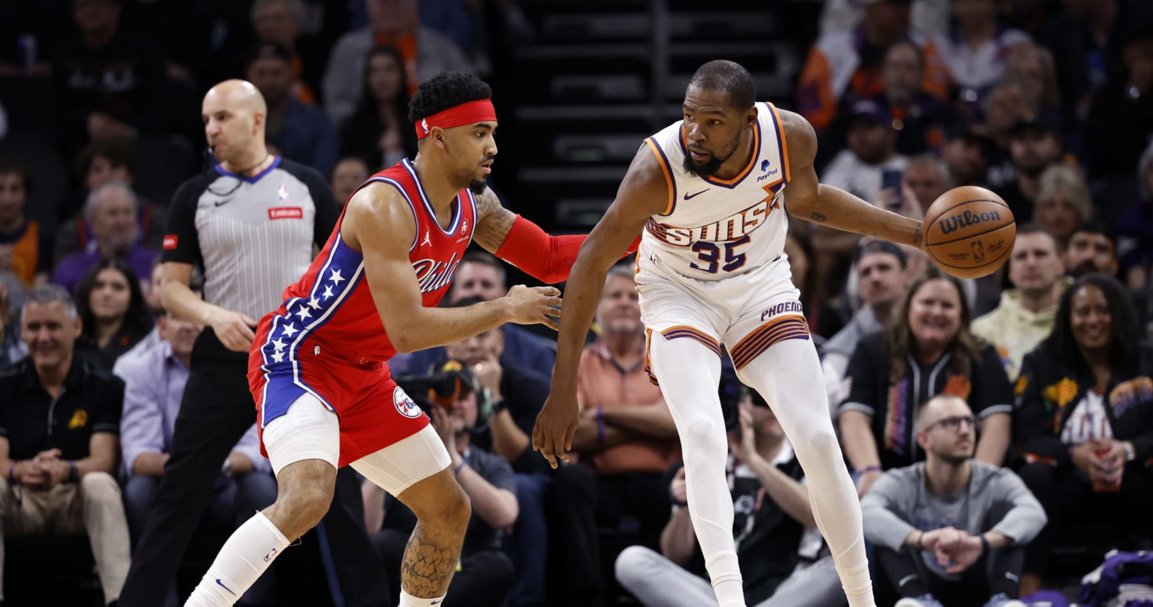 Featured image for "Kevin Durant Surpasses Shaquille O'Neal, Ranks 8th on NBA's All-Time Scoring List"