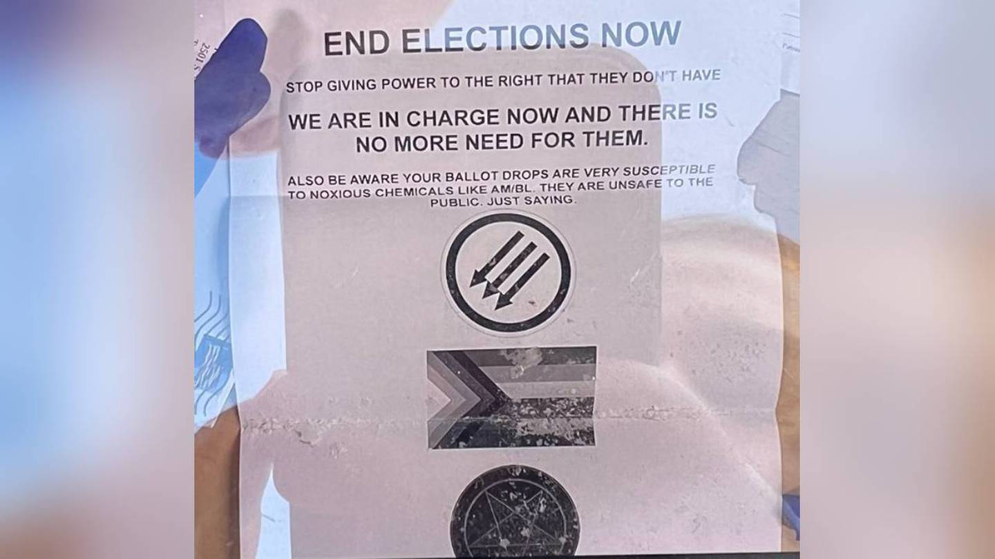 Fentanyl-Laced Letter Sent to Fulton Elections Office, Officials Warn