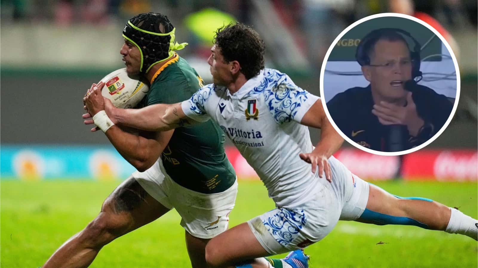 Featured image for Springboks' Dominant Victory Over Italy Highlights Resilience and Innovation