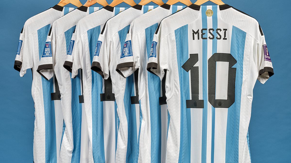Lionel Messi's World Cup Jerseys: Auctioned for Millions