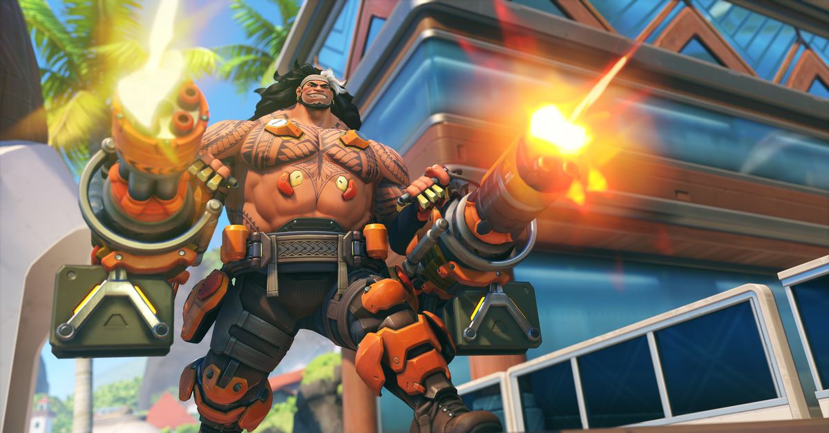 Featured image for "Unveiling Overwatch 2's Mauga: Dual Guns, Leaked Role, Origin Story, Abilities, Clash Mode & More"