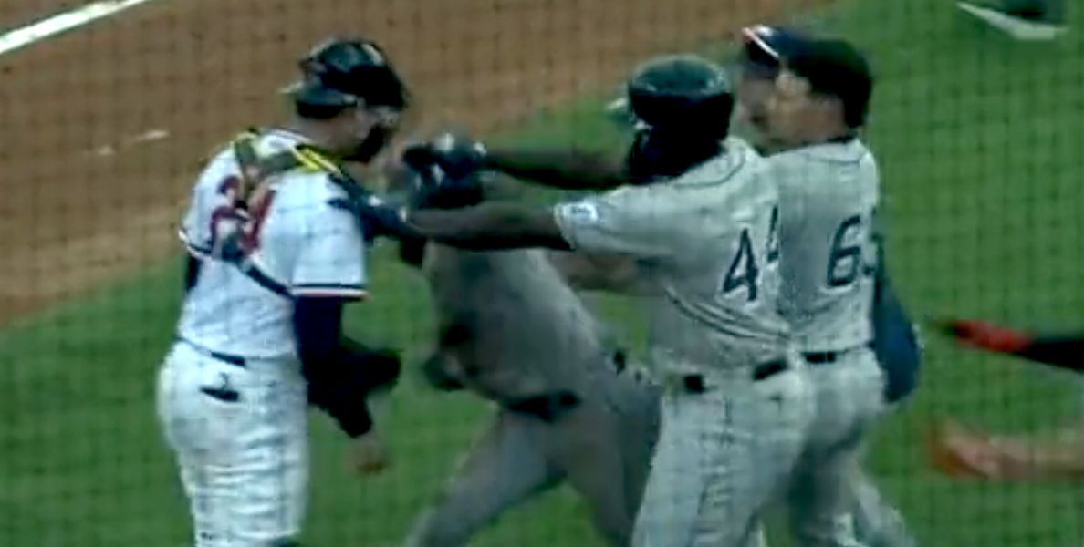 Featured image for Prospect Ejected After Punching Catcher in Chaotic Bench-Clearing Brawl