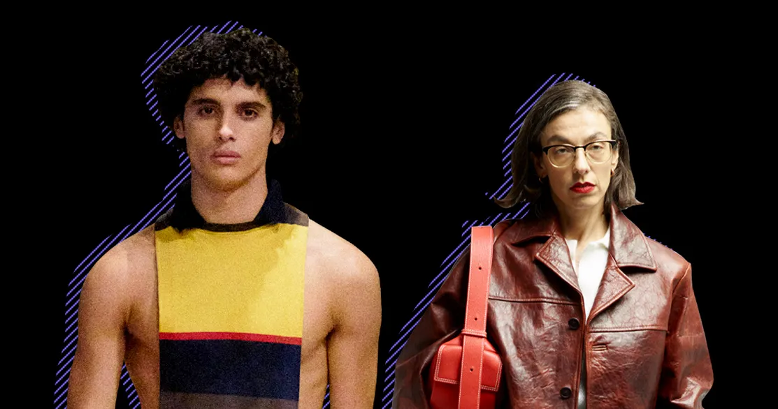 Featured image for Dario Vitale's Bold and Sexy Debut at Versace Spring 2026