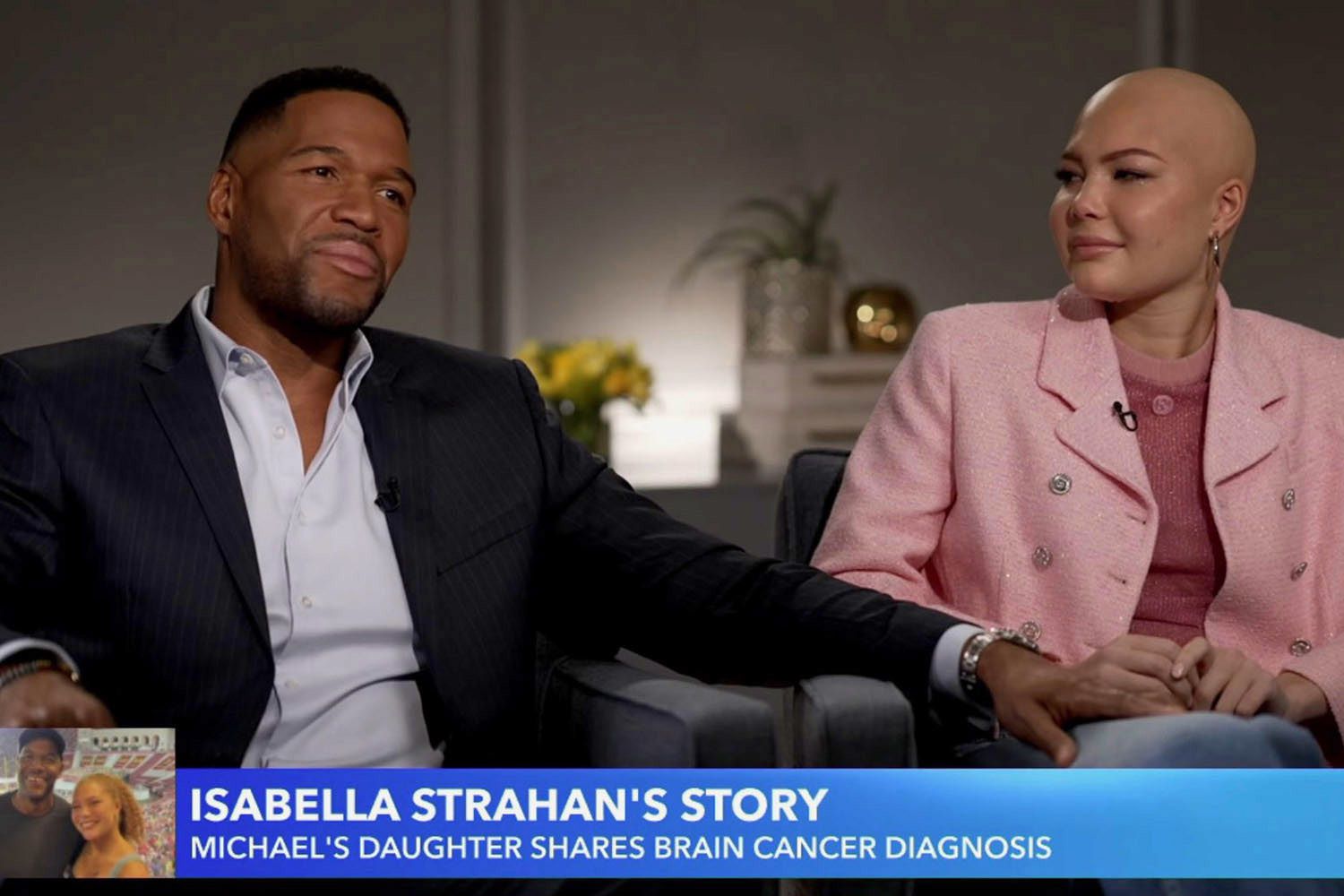 "Michael Strahan's Daughter Isabella, 19, Opens Up About Brain Tumor Diagnosis"