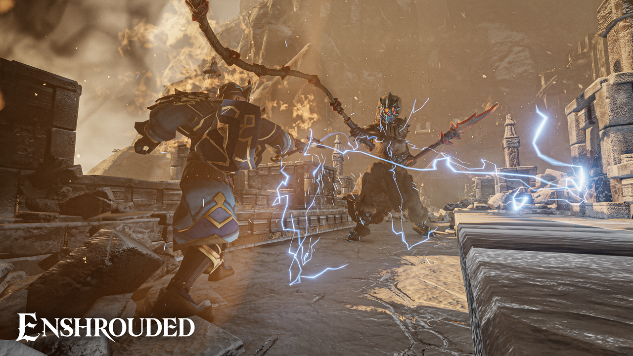 Featured image for Enshrouded's Massive Update Introduces Pets, New Biome, and Dynamic Weather