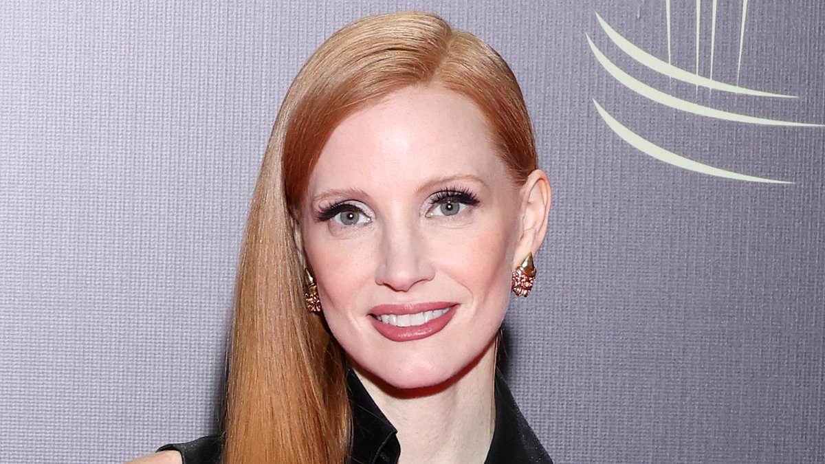 Featured image for "Jessica Chastain's Elegant Black Gown Steals the Show at Marrakech Film Festival"