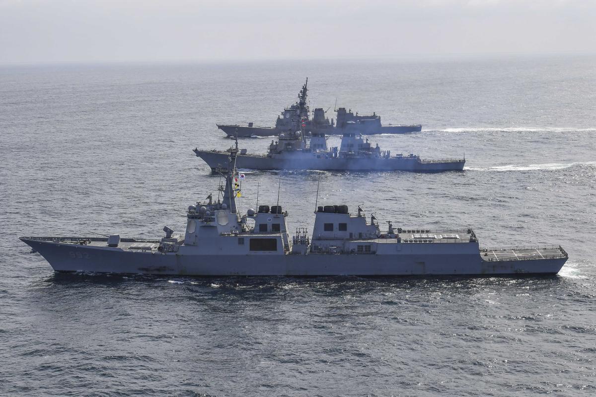 Allied forces increase drills to counter North Korean threat.