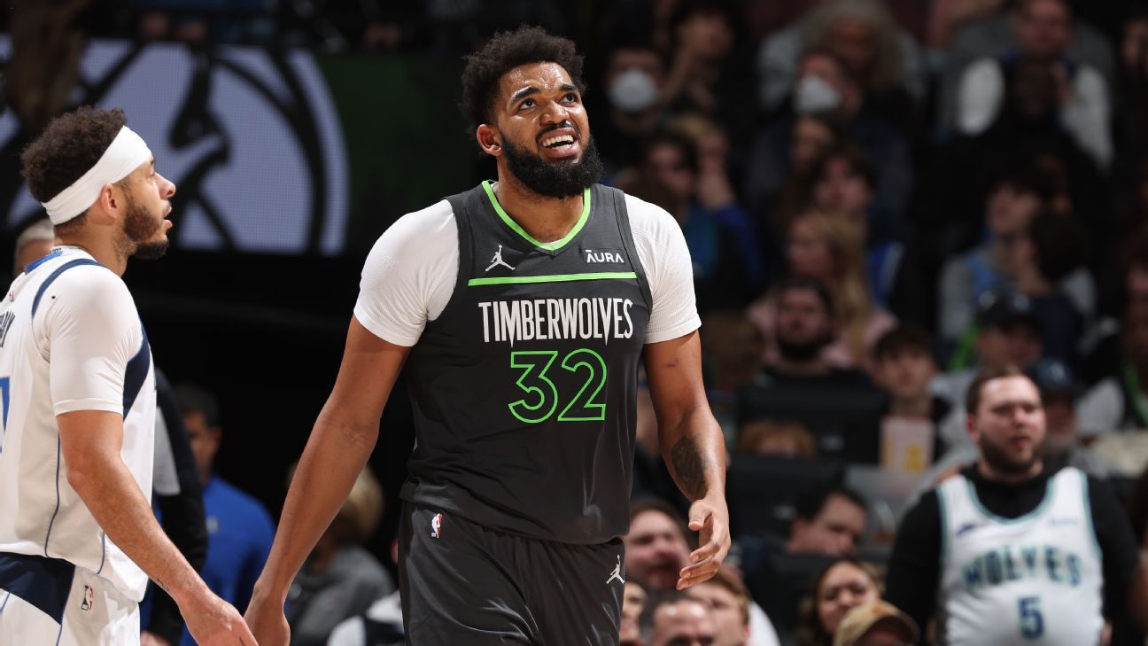"Wolves' Karl-Anthony Towns Out Indefinitely After Torn Meniscus Surgery"