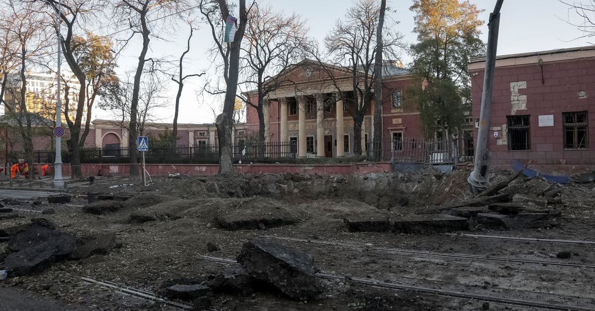 "Russian Air Strikes Cause Extensive Damage and Injuries in Odesa, Ukraine"