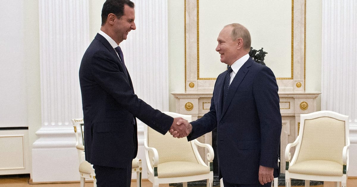 Assad's Asylum: Putin's Role in Syria's Regime Change