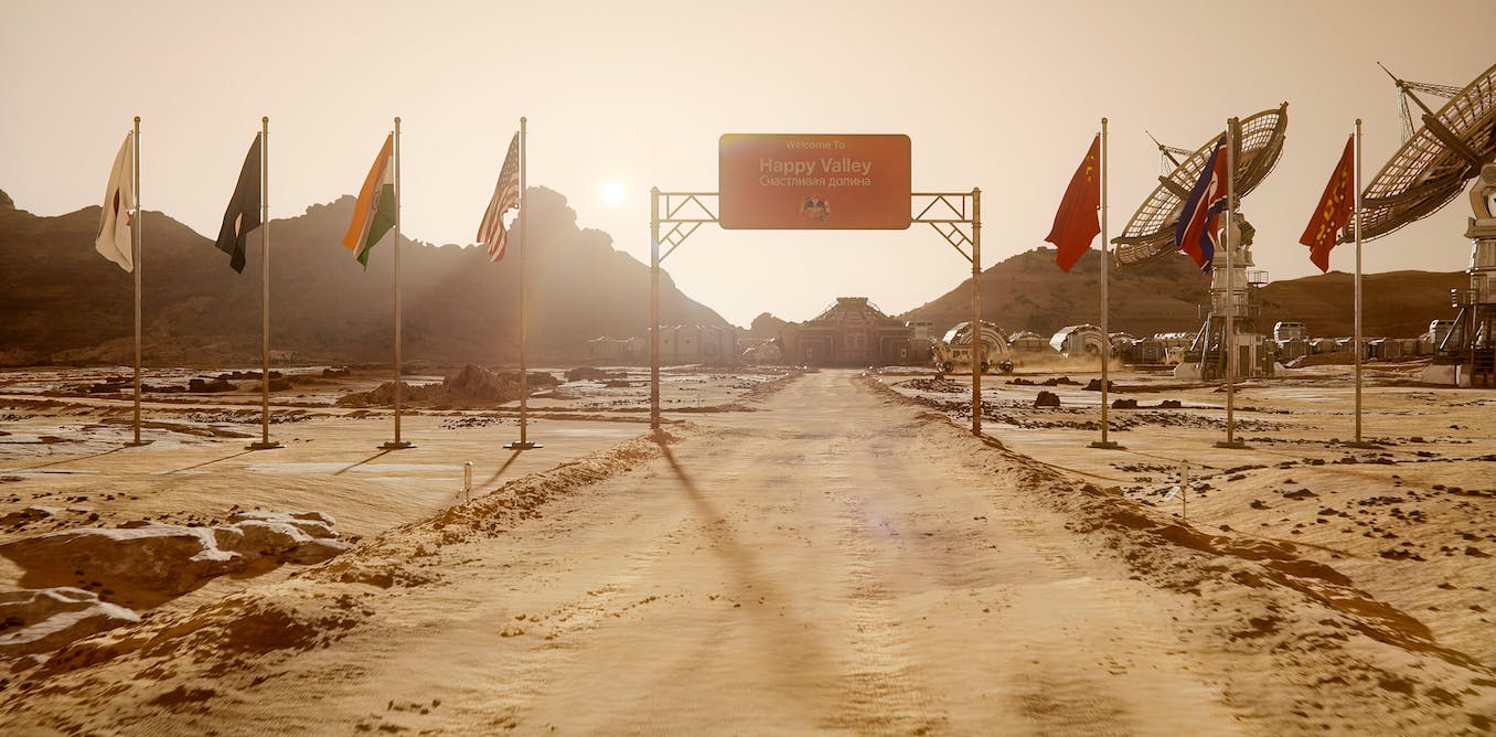 Featured image for "Beneath the Surface: The Potential for Subterranean Martian Cities"