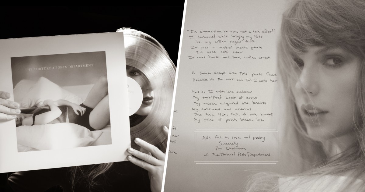 Unveiling Taylor Swift's Intimate Poems on 'The Tortured Poets Department' Vinyl
