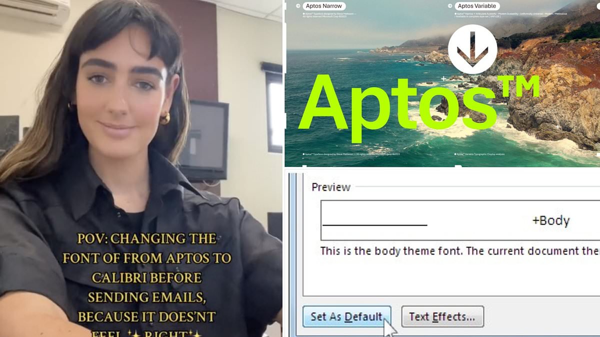 Featured image for "Microsoft's 17-Year Default Font Replaced, Sparks User Outcry"