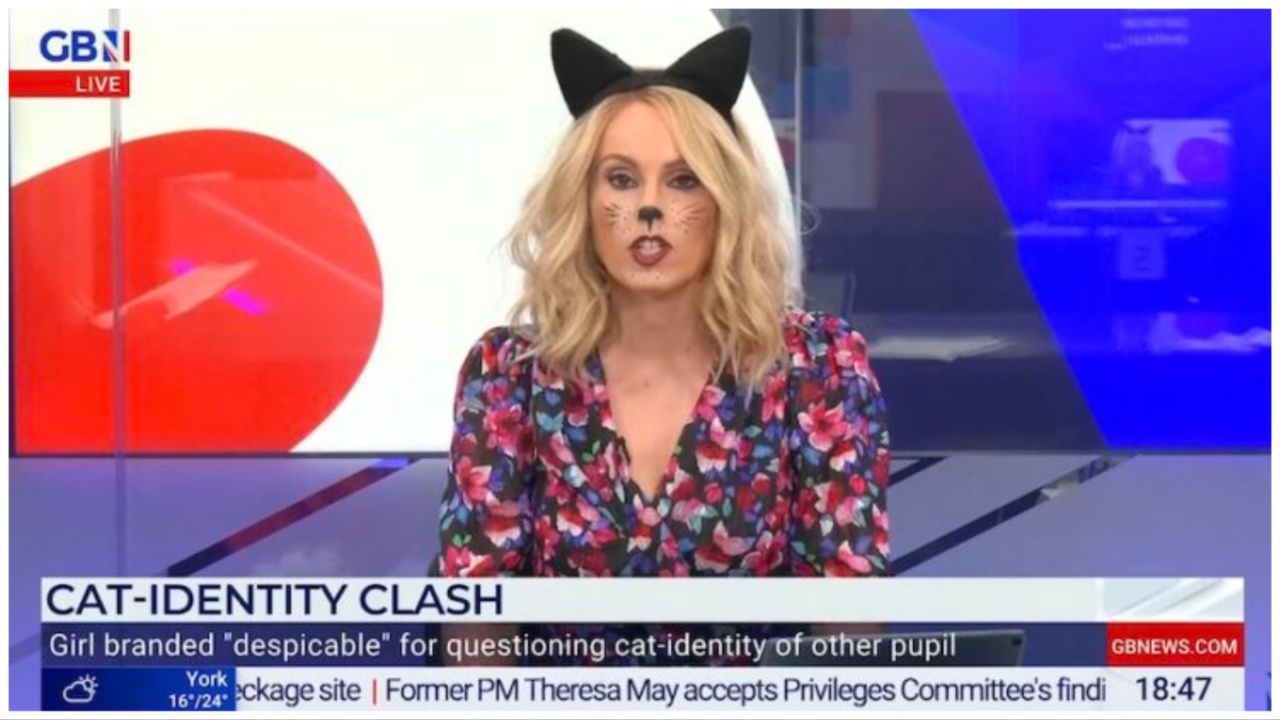 "UK TERF Media's False Outrage Over Nonexistent Cat-Identified Child"