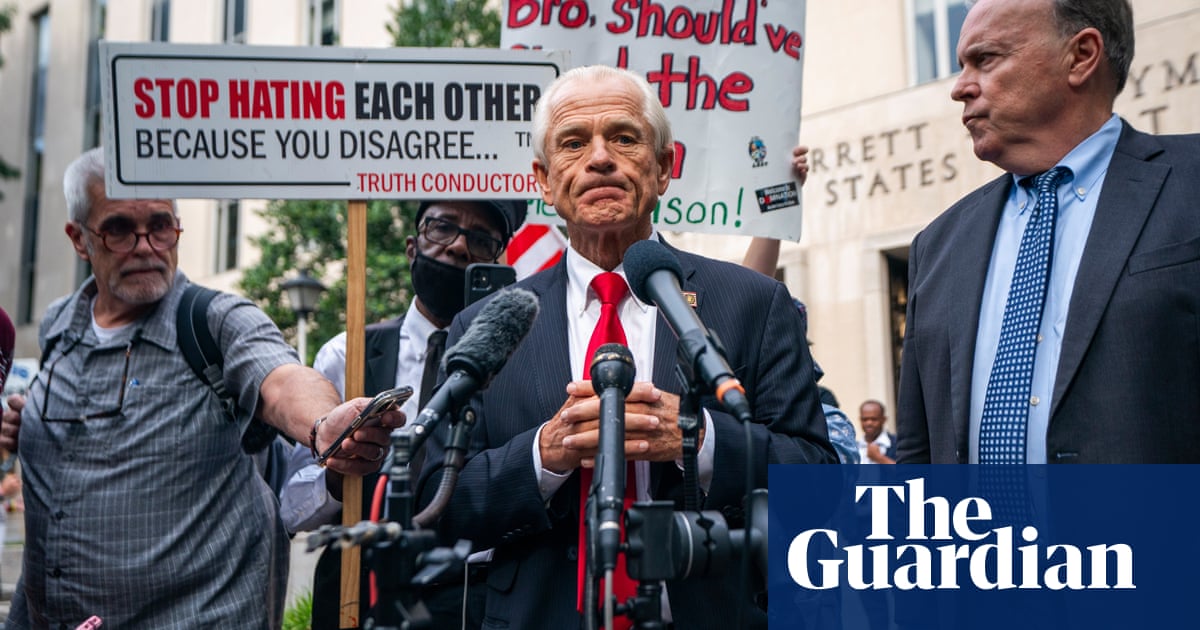 Featured image for Trump White House officials fear prison as ally Navarro vows to appeal 'outrageous' conviction