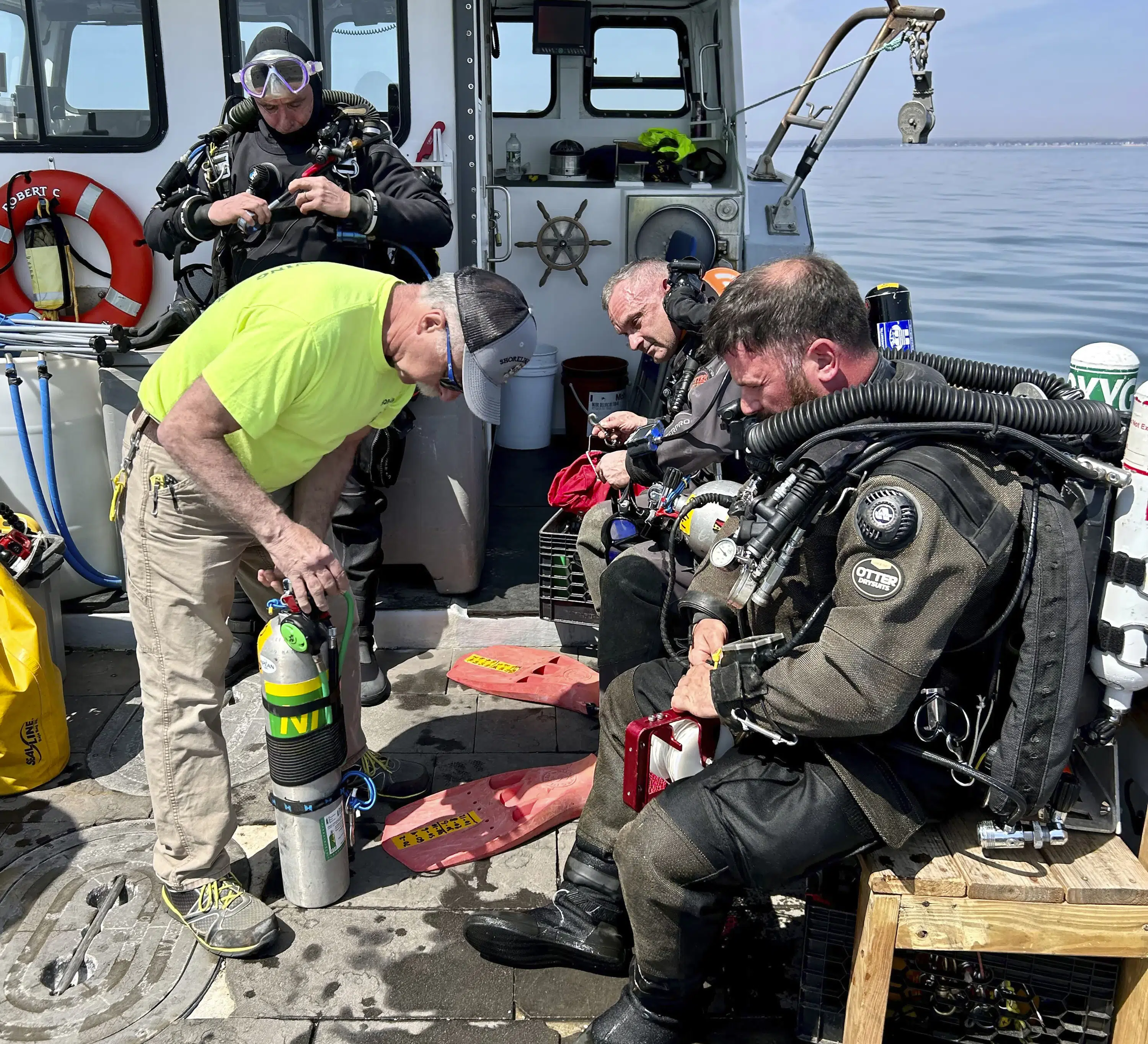 Featured image for Divers discover wreckage of early 1900s submarine in Long Island Sound.