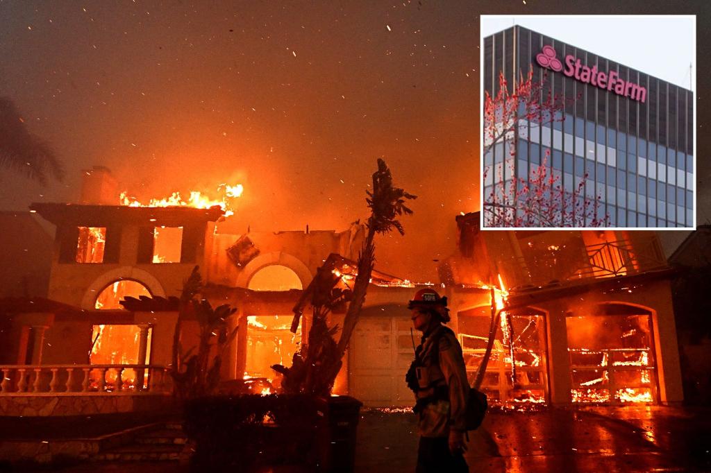 Featured image for State Farm halts new property insurance applications in California over high construction costs and wildfire risks.