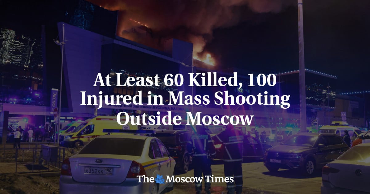 "Deadly Mass Shooting at Moscow Concert Venue Leaves Dozens Dead and Injured"