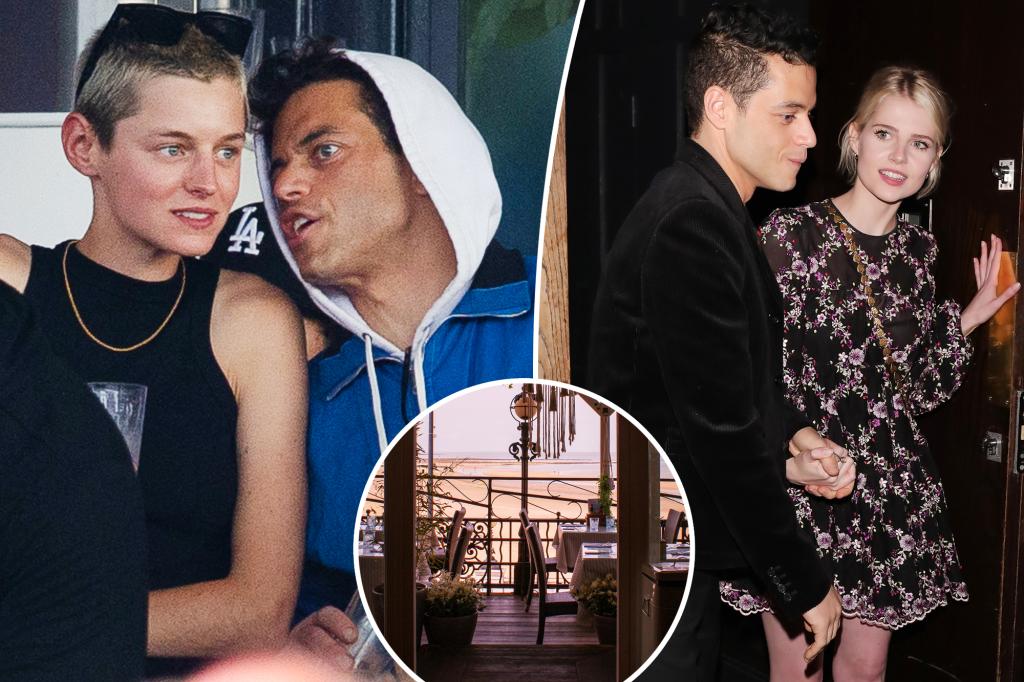 Featured image for Rami Malek Spotted Kissing Emma Corrin Amidst Lucy Boynton Breakup Rumors