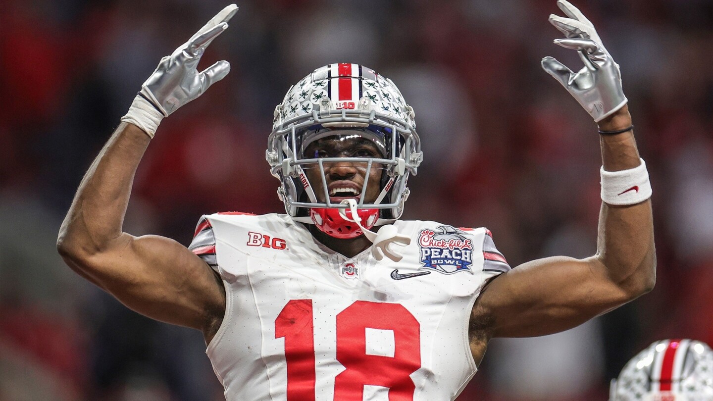 Featured image for "2024 NFL Draft: Marvin Harrison Jr. Emerges as Top Receiver Prospect"