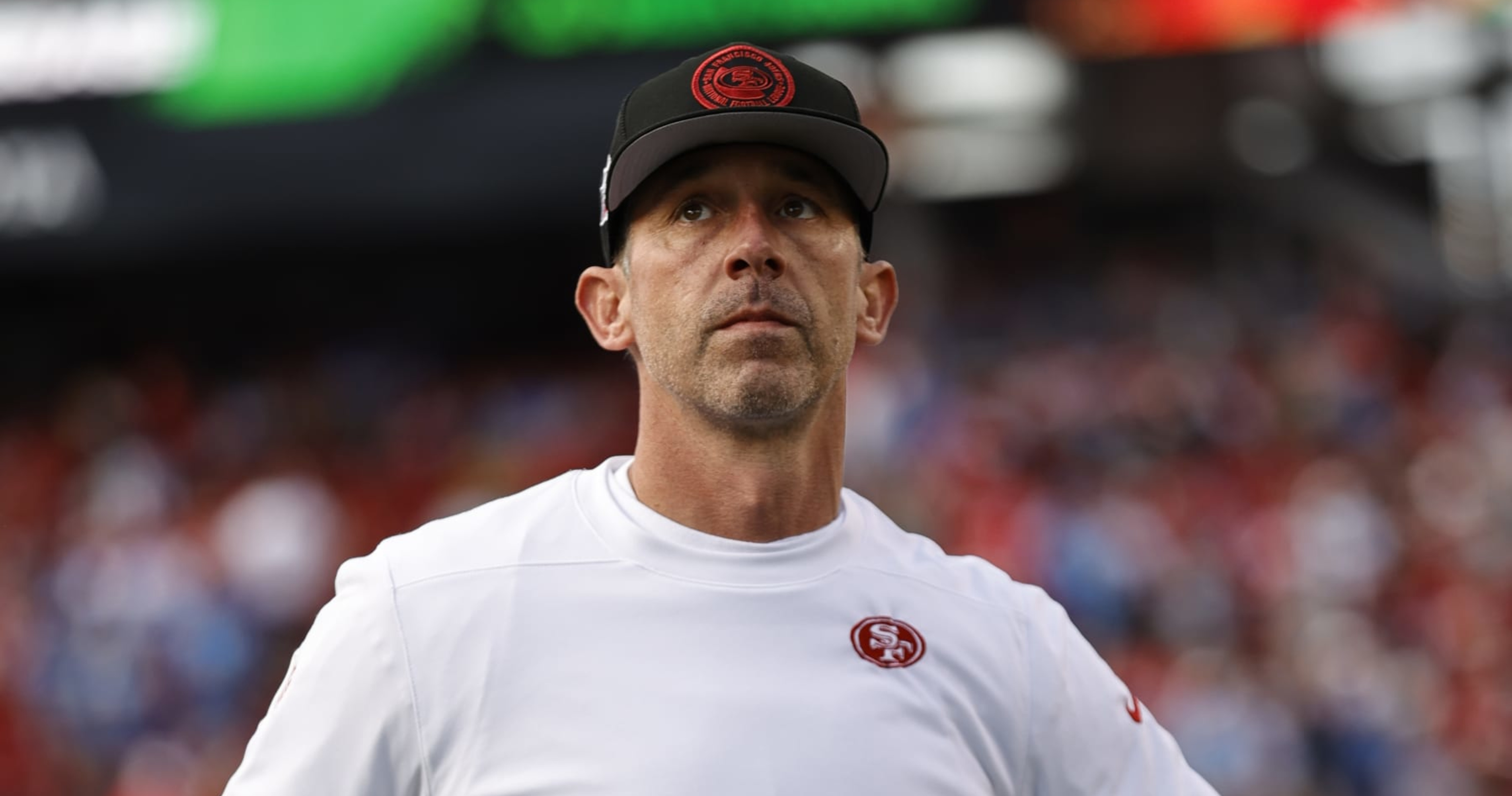 "49ers HC Kyle Shanahan Addresses UNLV Field Concerns Ahead of Super Bowl Practice"