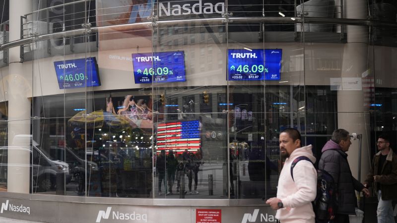 "Trump's Stock Woes: Truth Social's Humiliating Blow and Impending Implosion"